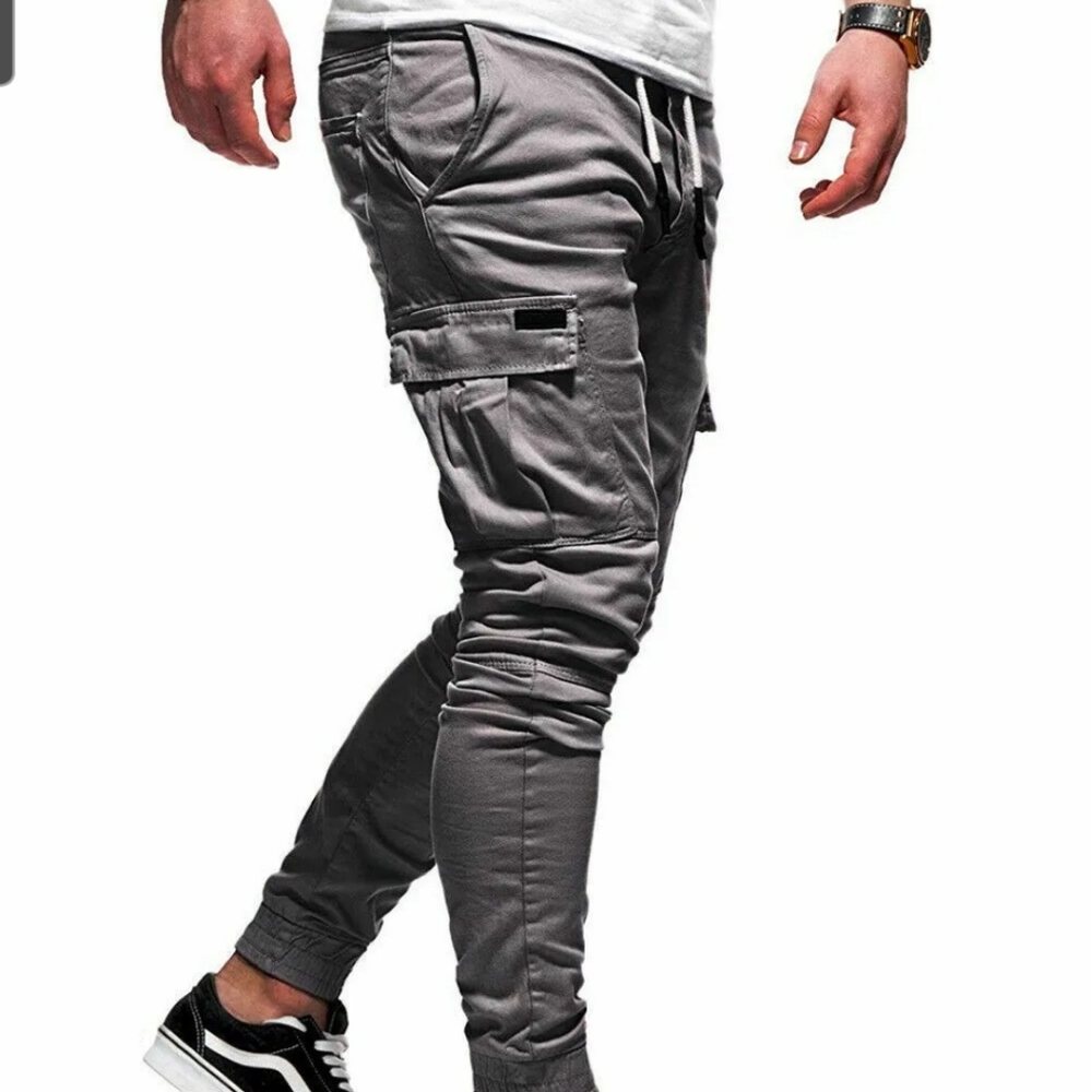 NWOT.Man's Casual Joggers Pants Sweatpants.Cargo.Combat Workout Trousers